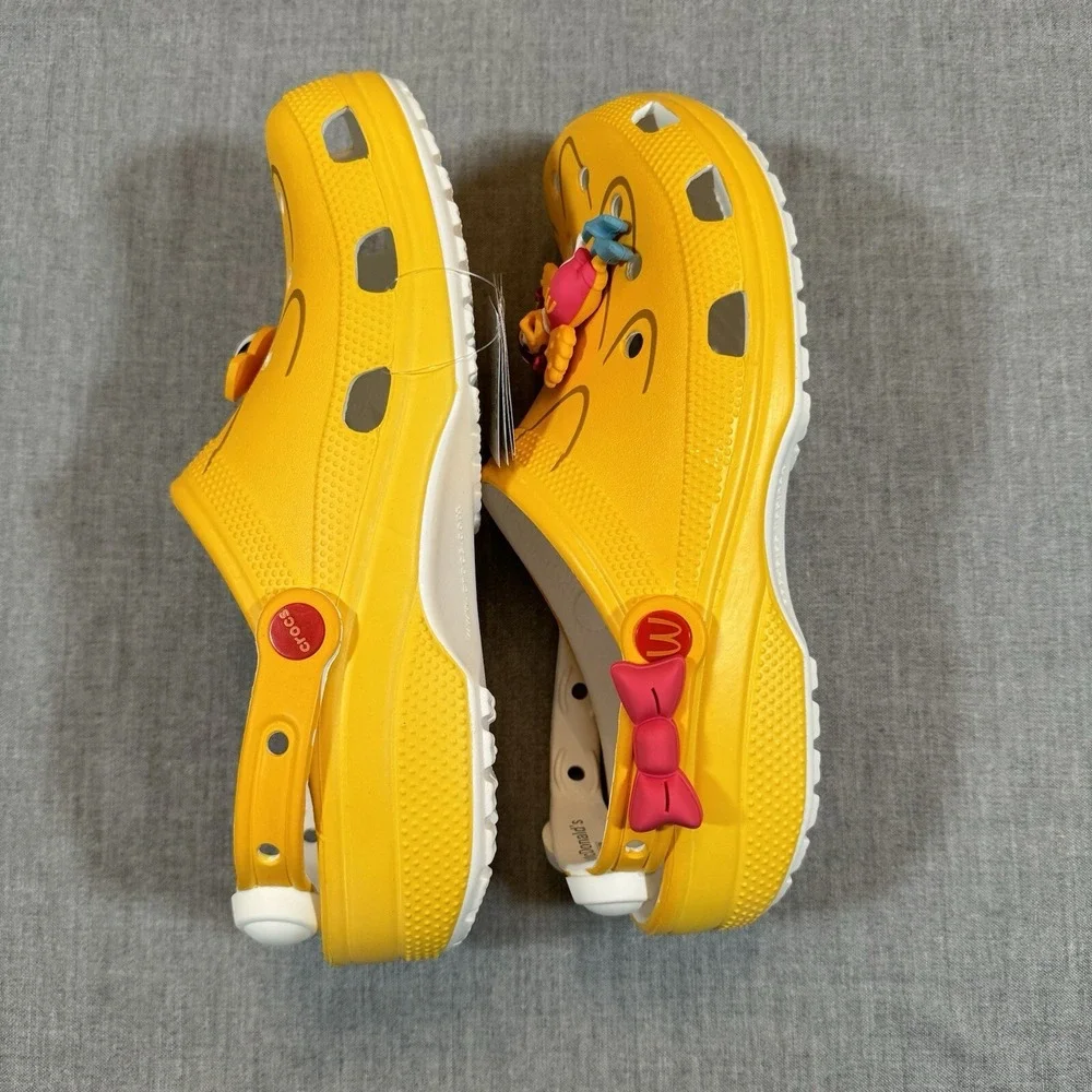 Crocs Mcdonald's‎ X Classic Clog Birdie Men's Size 9 Women 11 Sandals Beach Pool